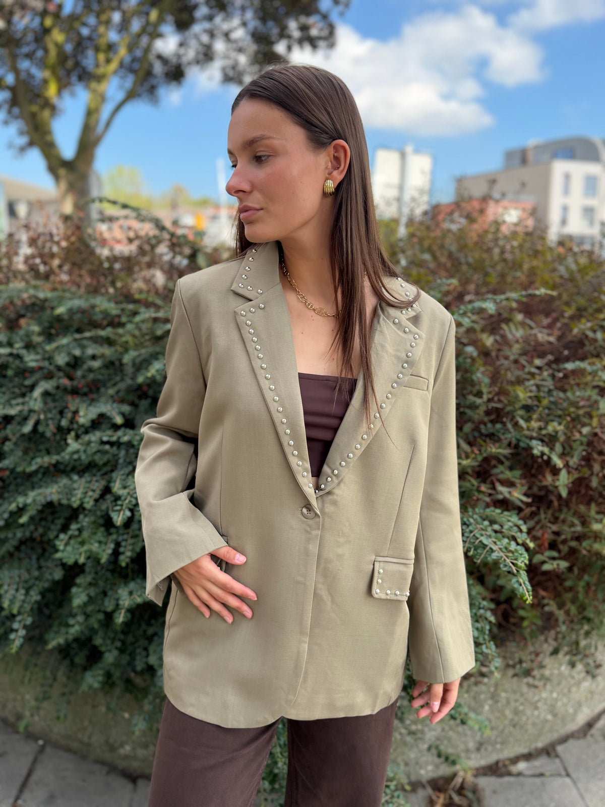 Blazer Grace à clous