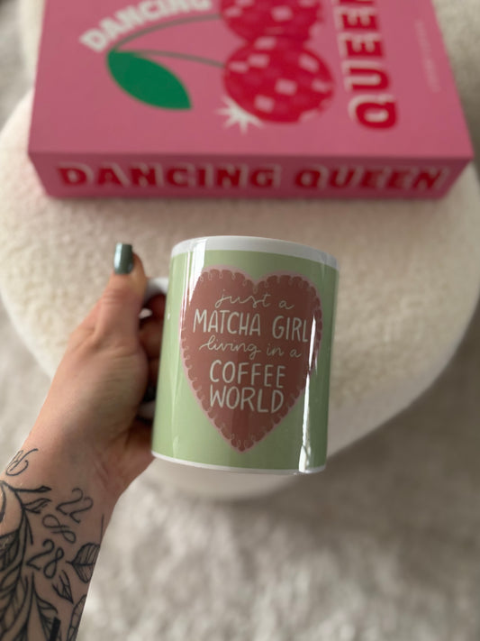 Mug Matcha coffee