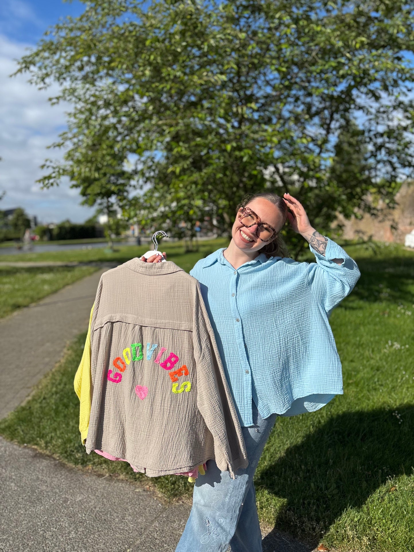 Chemise good vibes