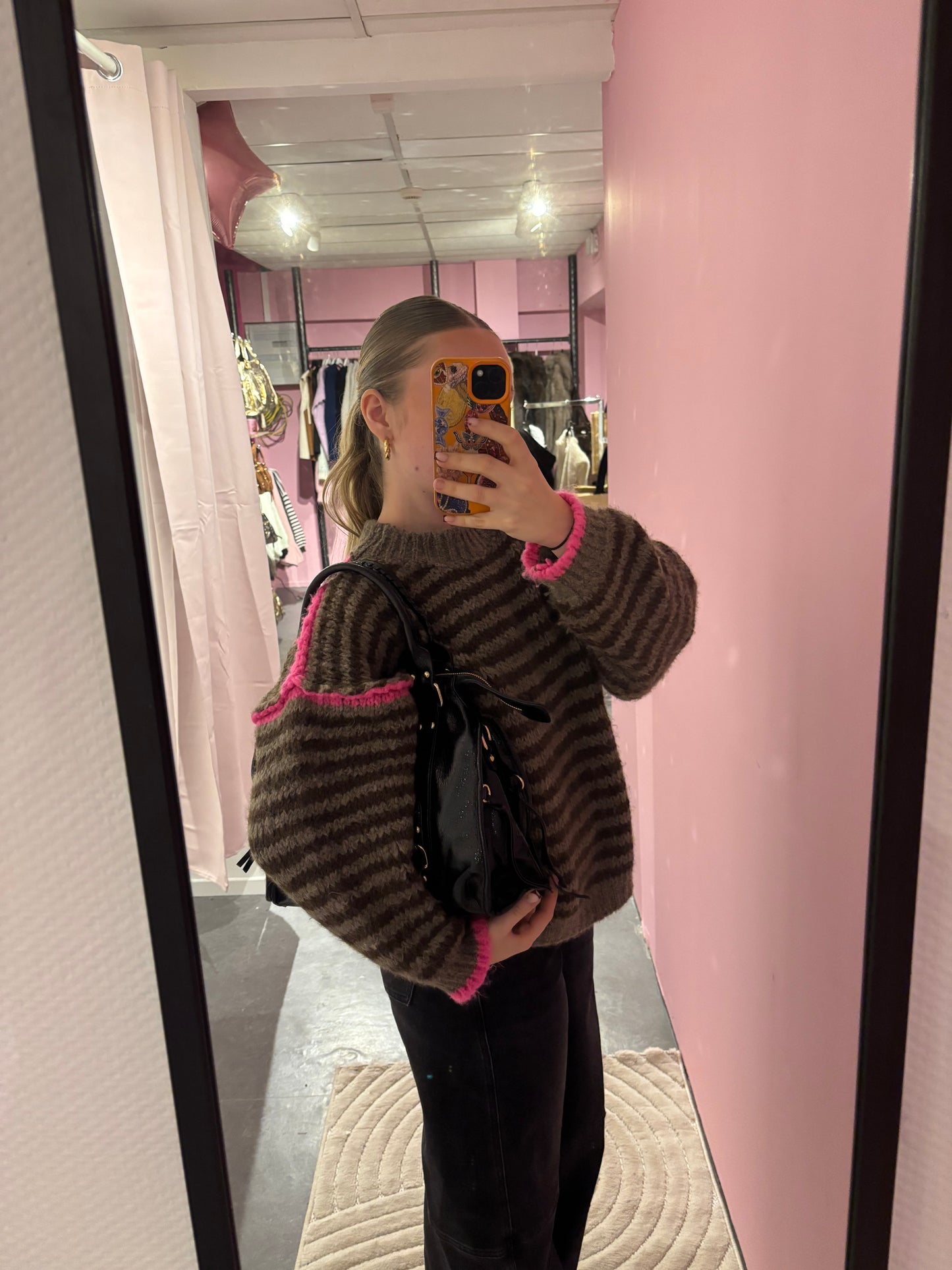 Sac Ciaga Noir brillant Moyen