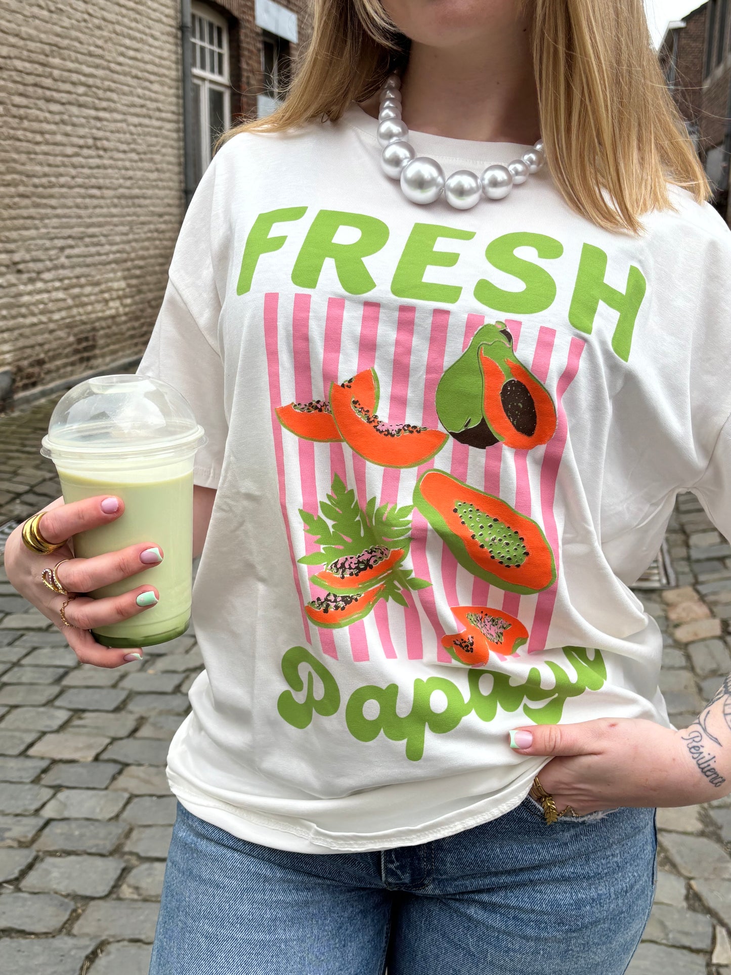T-shirt fresh papaya