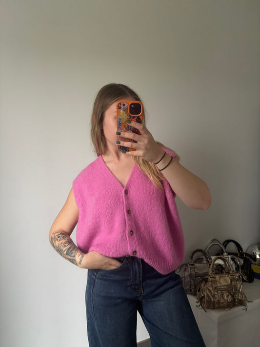 Gilet Mervy Rose