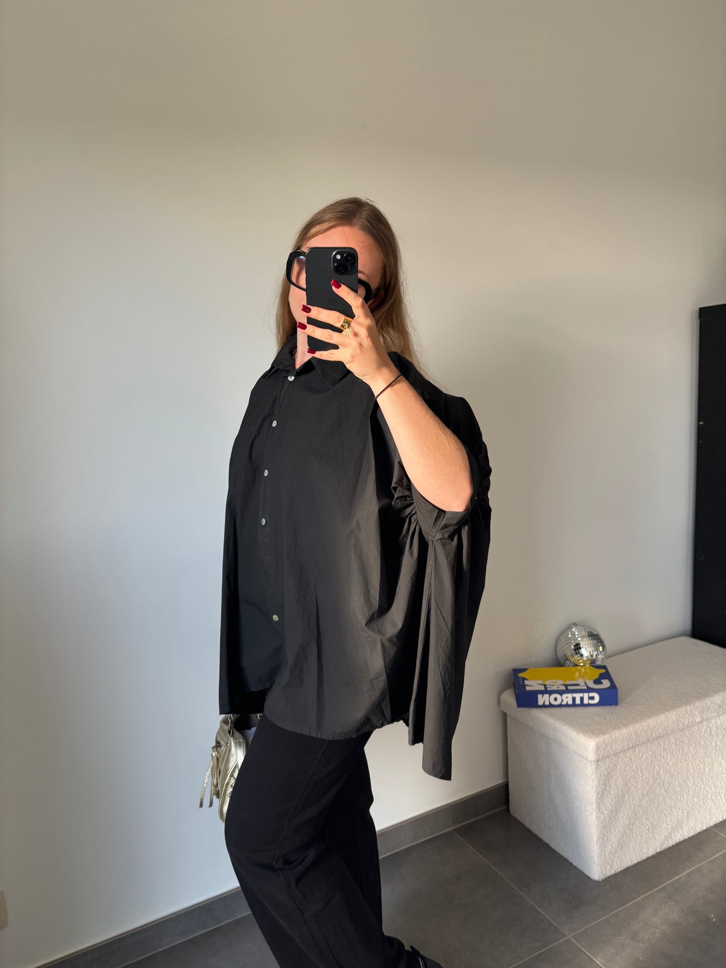 Chemise Oversize Pretty Noire