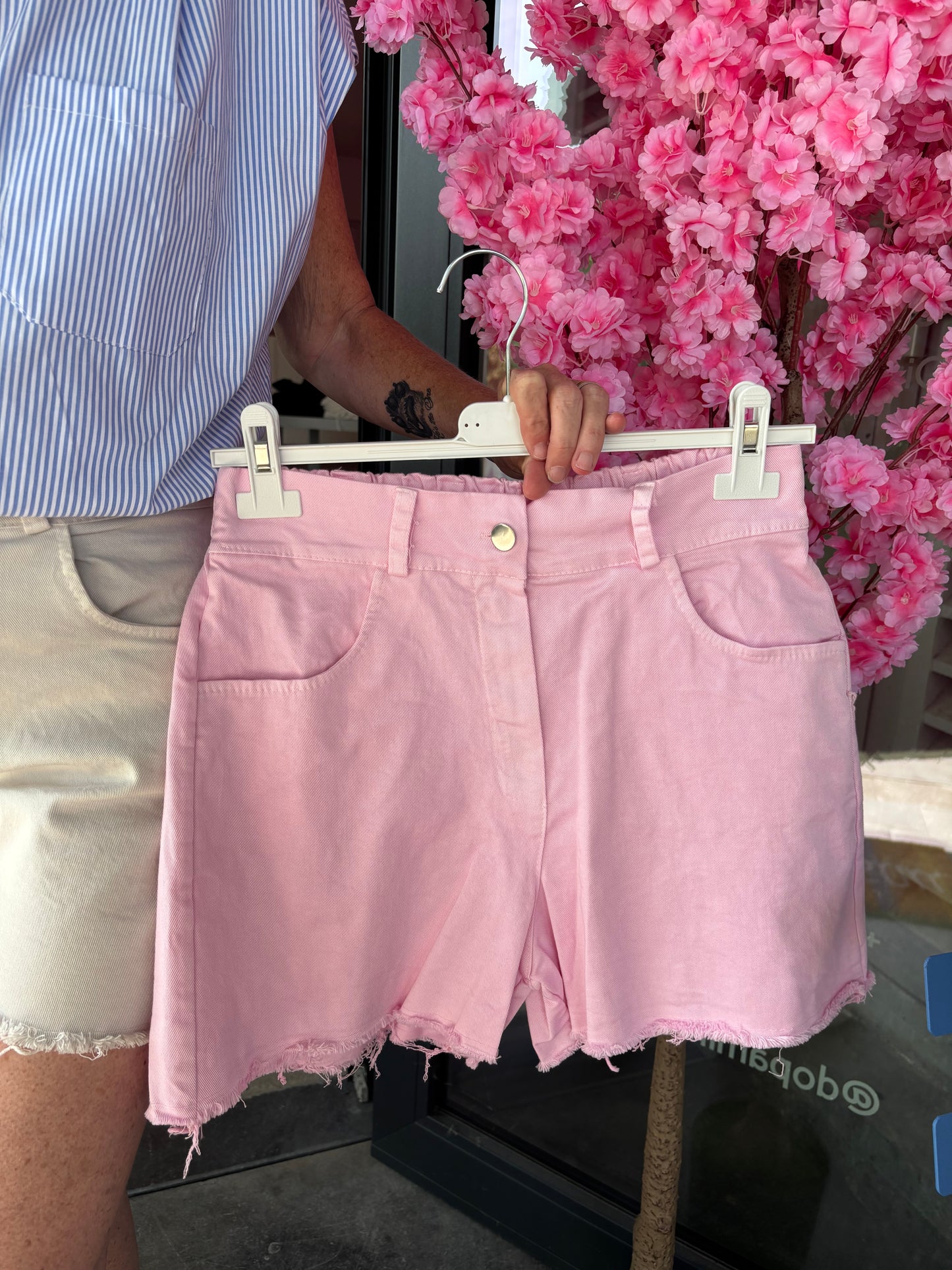 Short Laura élastiques diverses couleurs