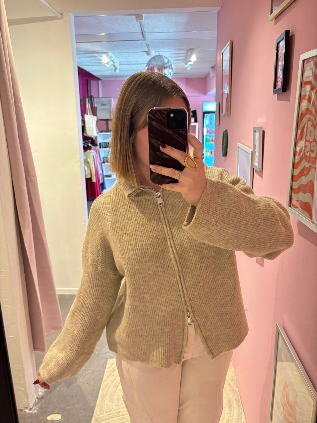 Gilet Céline double tirette