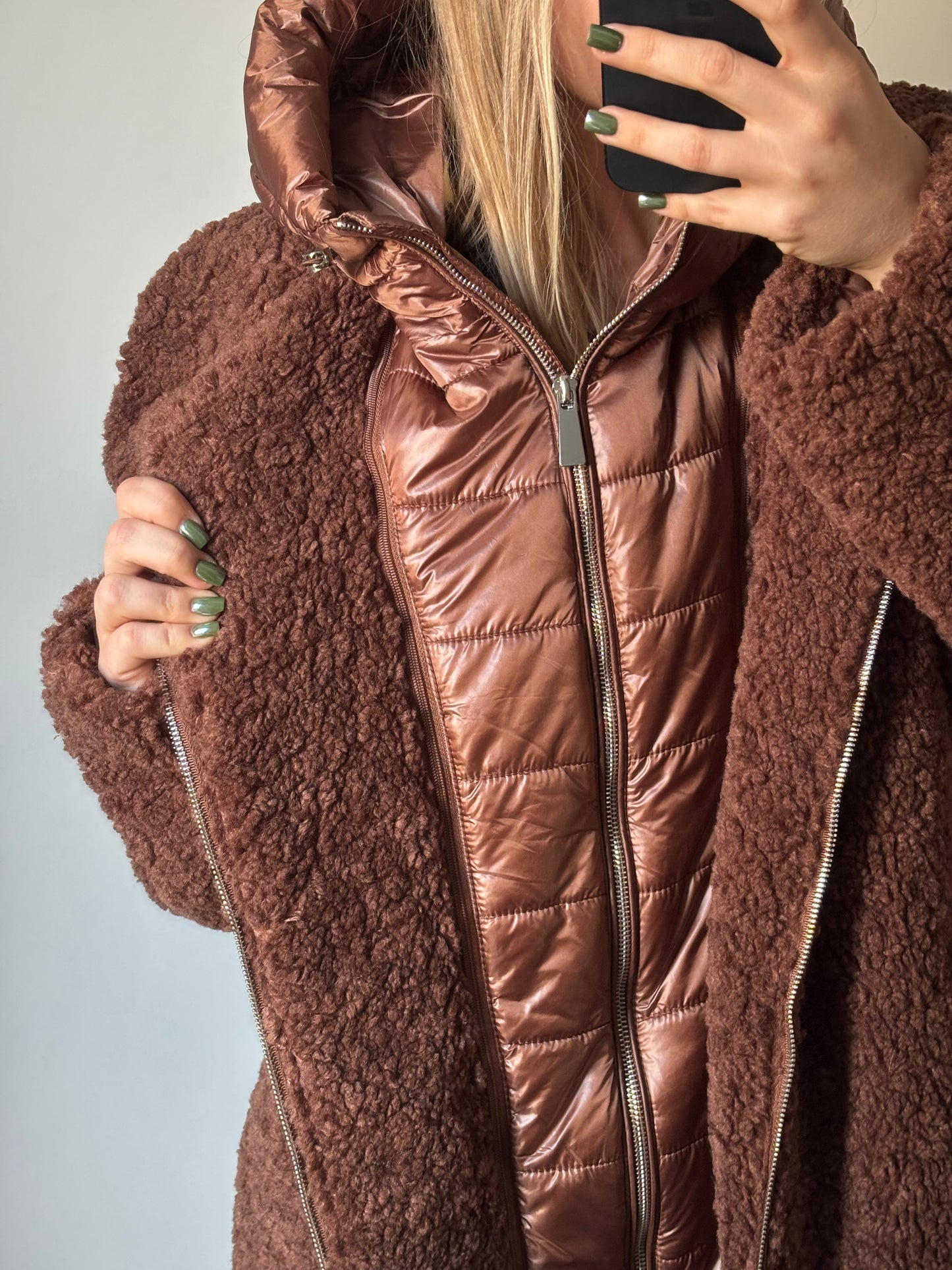 Doudoune Teddy Choco