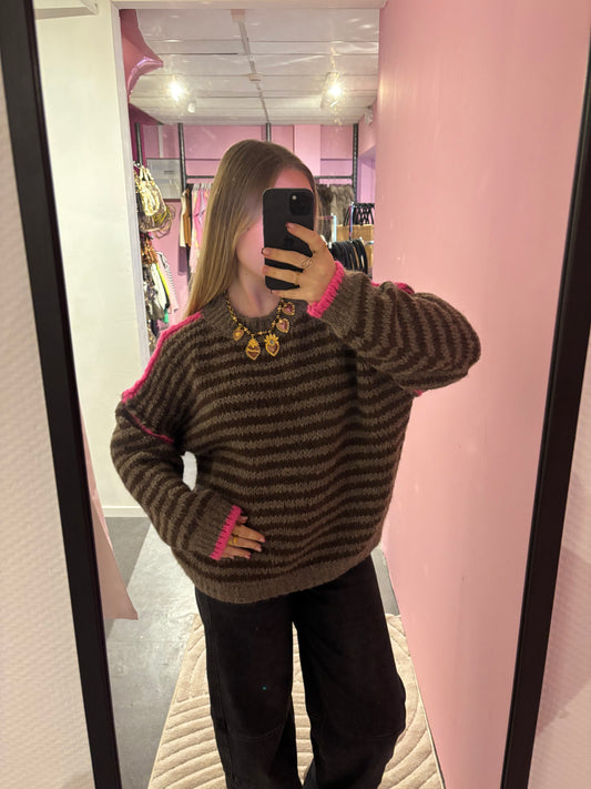 Pull Alicia Choco Rose