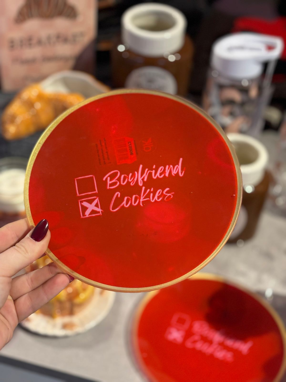 Assiette cookies, no boyfriend