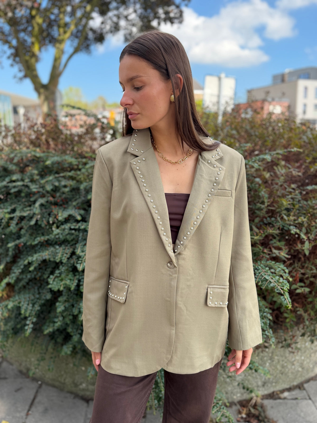 Blazer Grace à clous