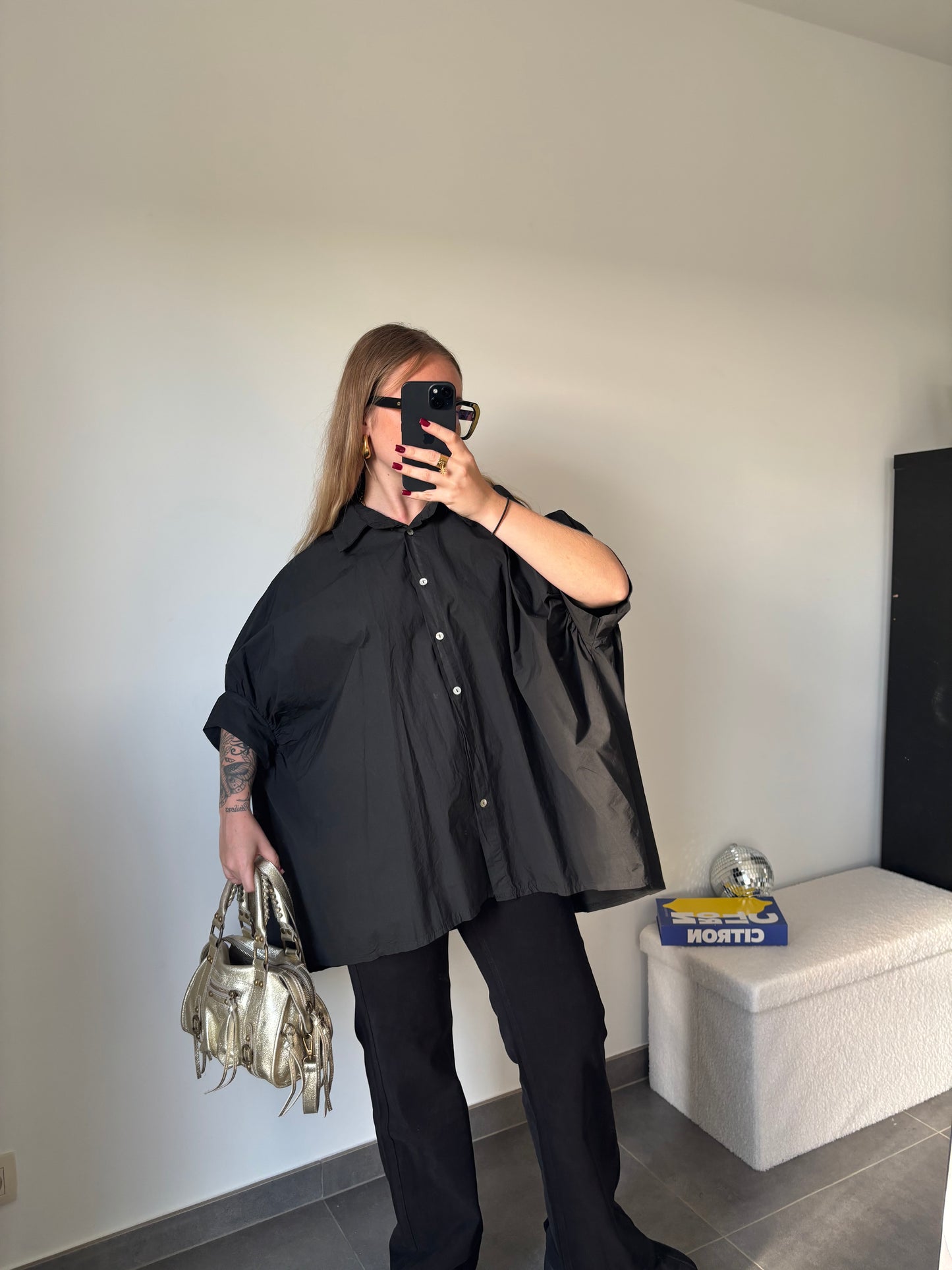Chemise Oversize Pretty Noire