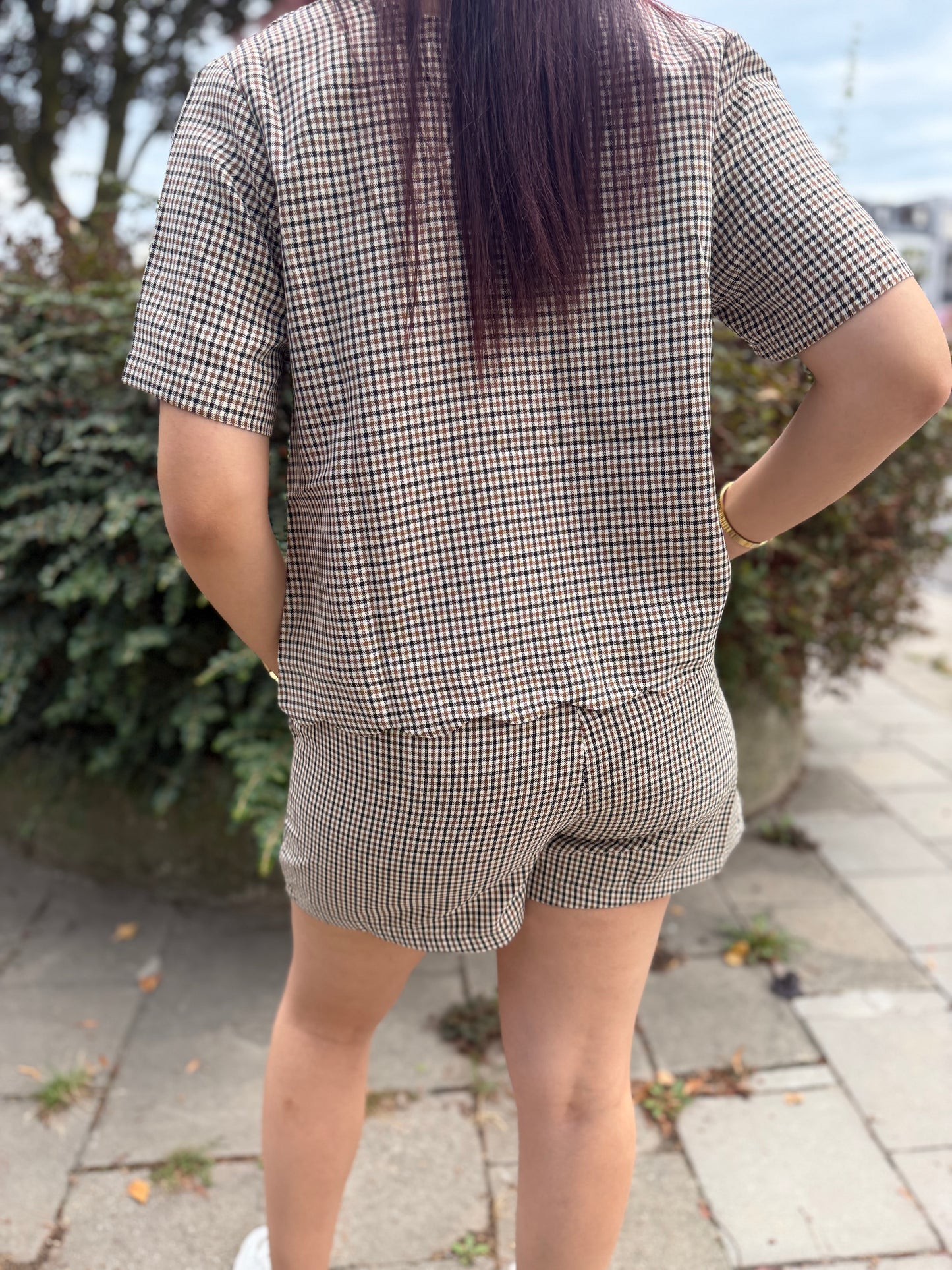 Short Taylor à carreaux