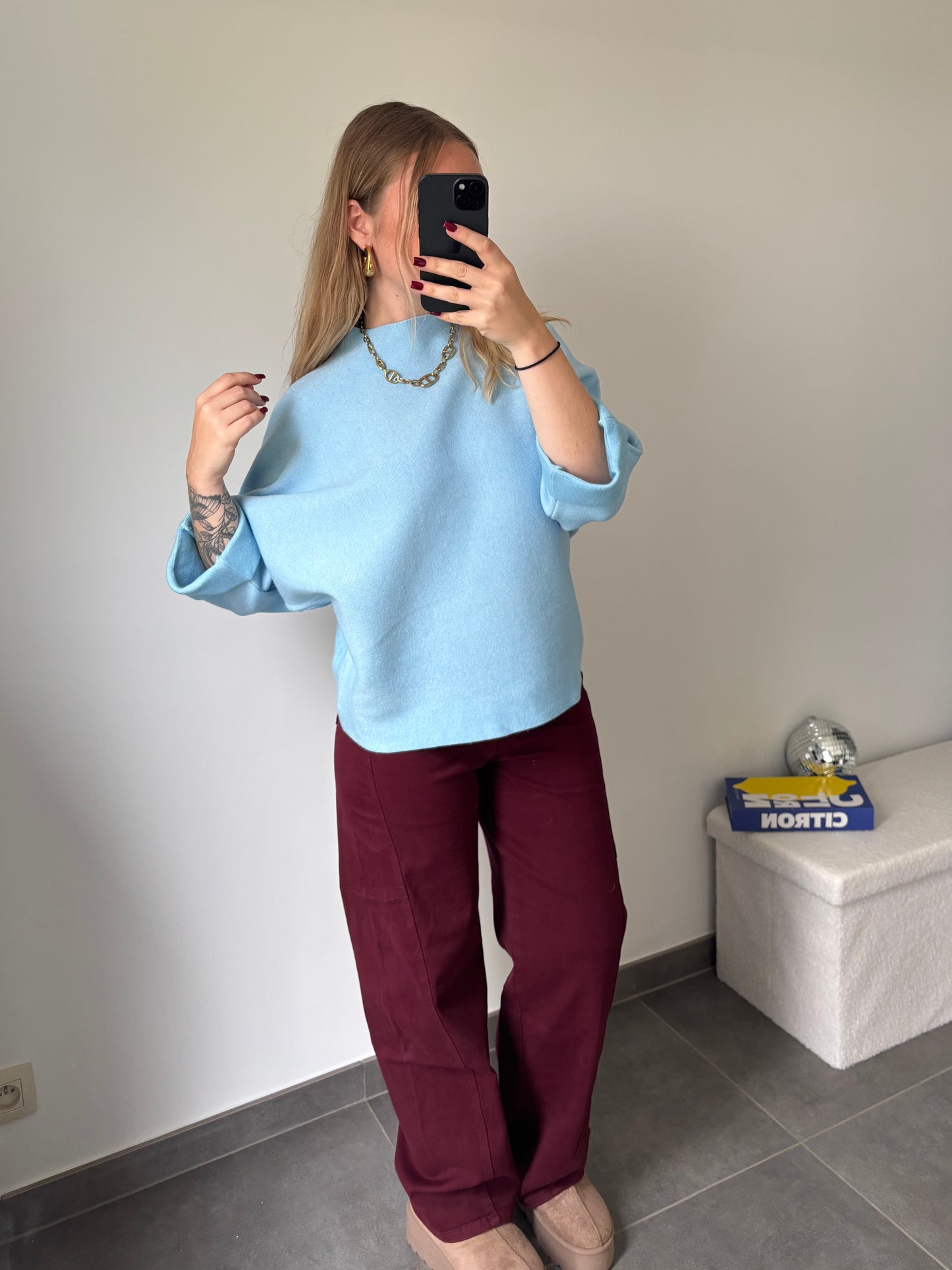 Pull Serena Bleu Ciel