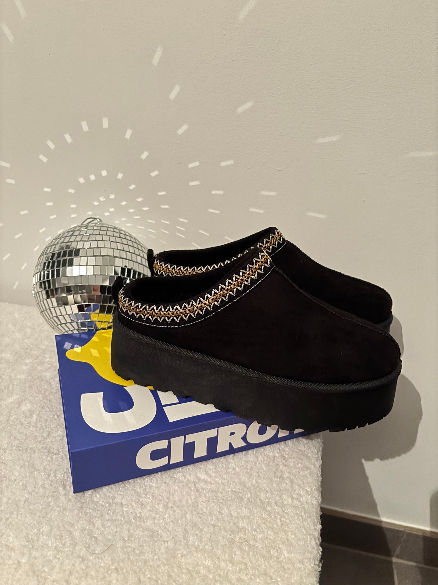 Chaussures Cozy Noires