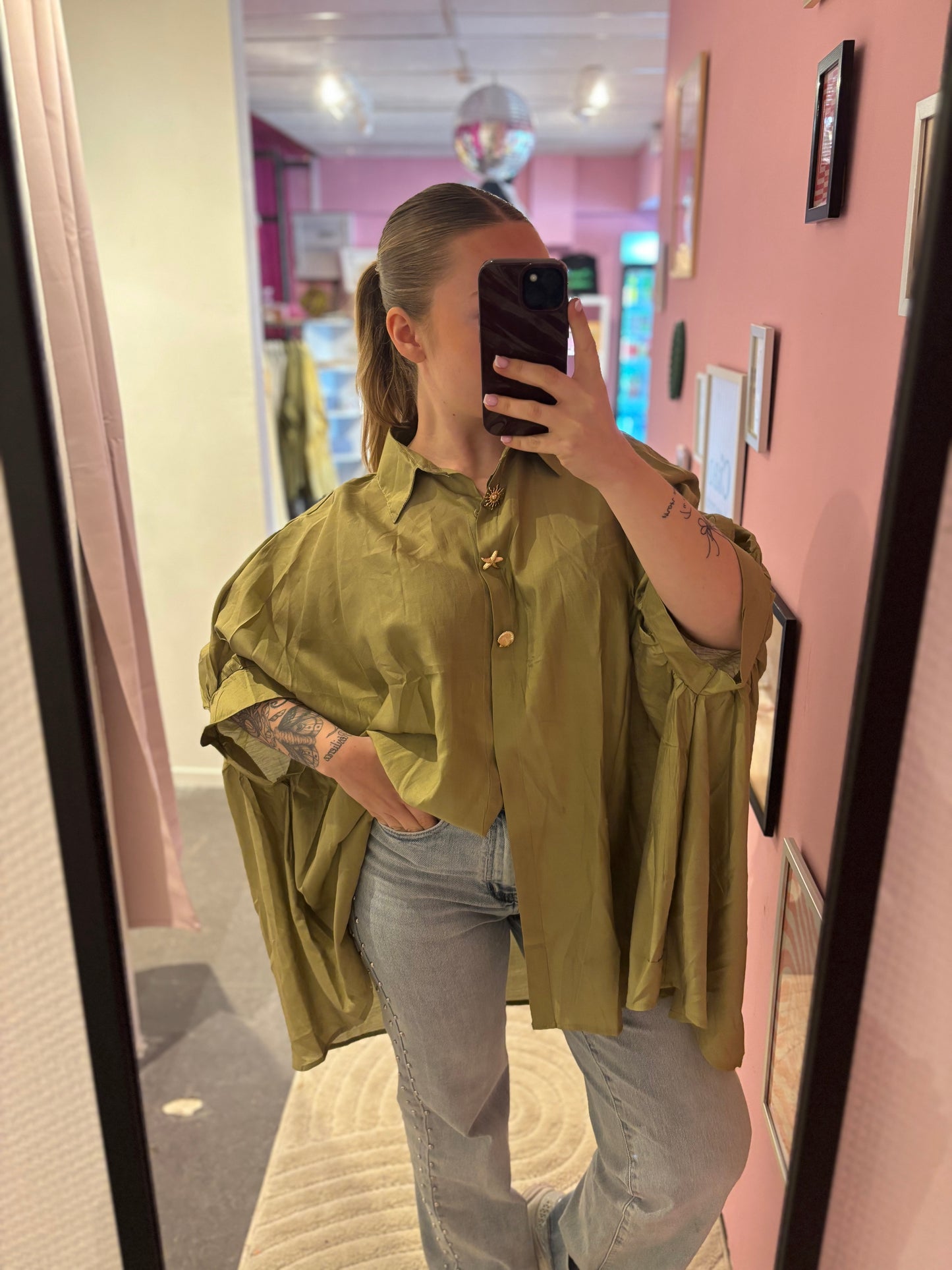Chemise Alba jaune