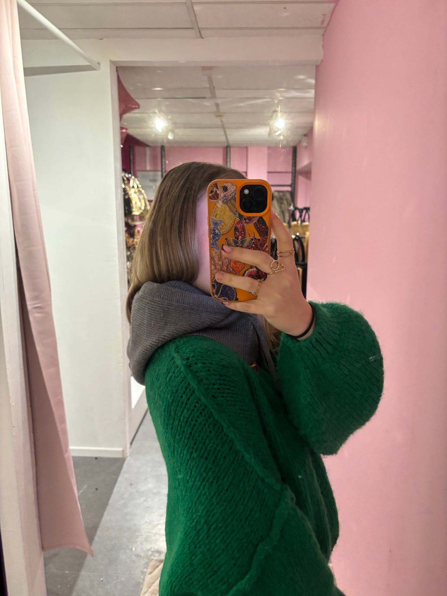 Capuche cagoule grise