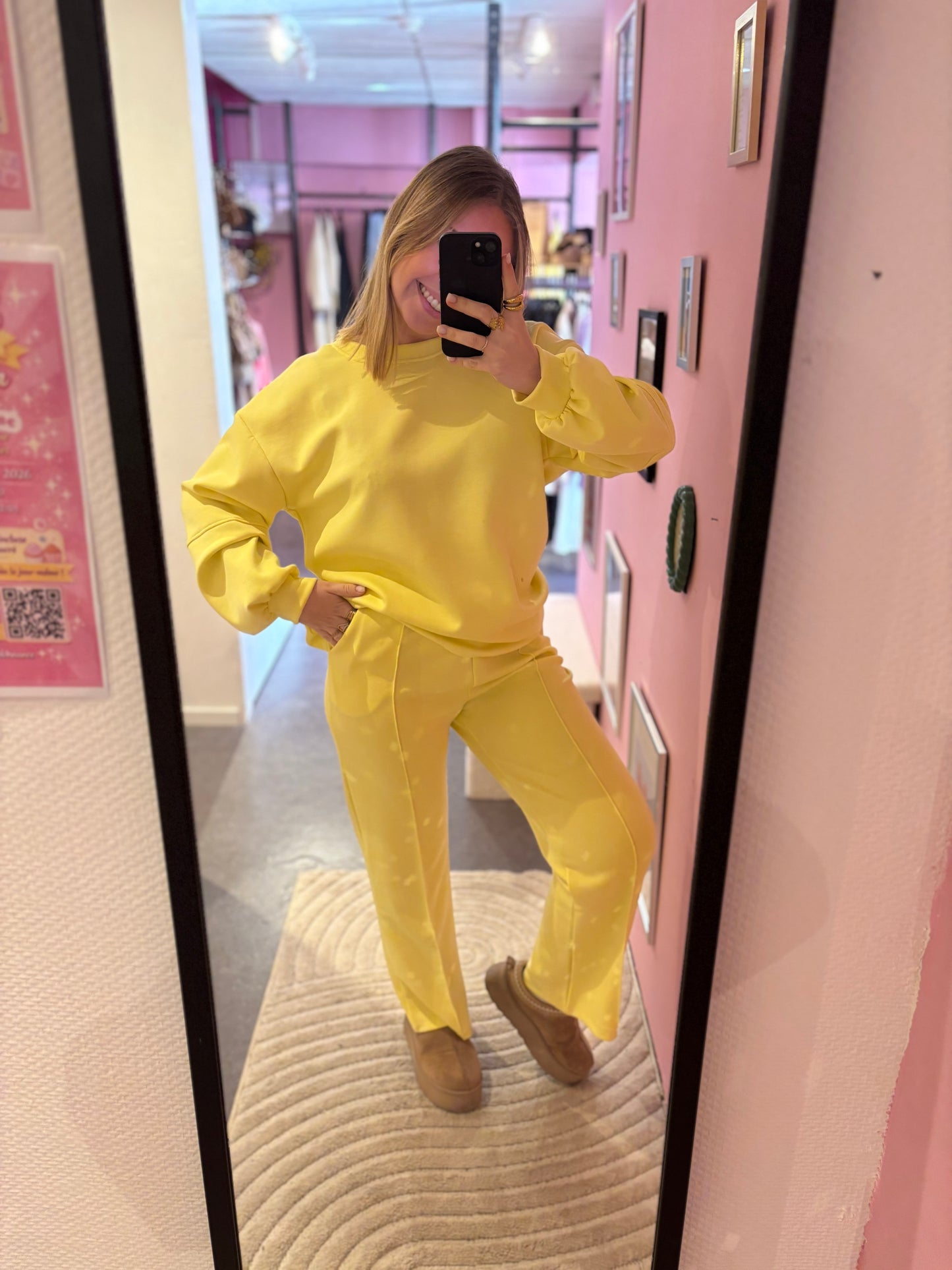 Jogging Fidji jaune