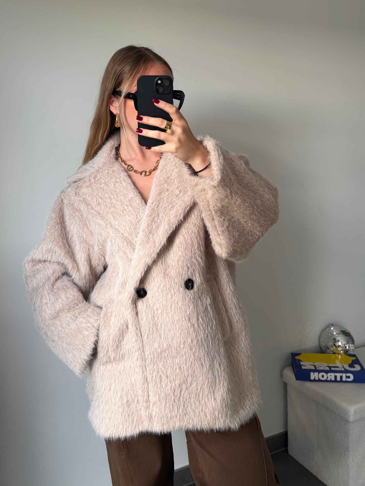 Manteaux Cinnamon Beige