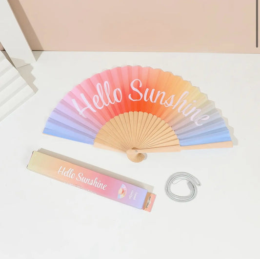 éventail Hello Sunshine