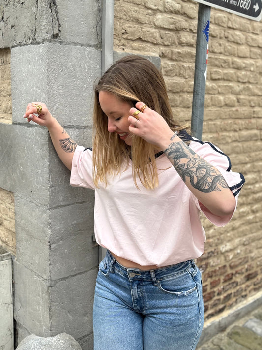 T shirt Elza rose