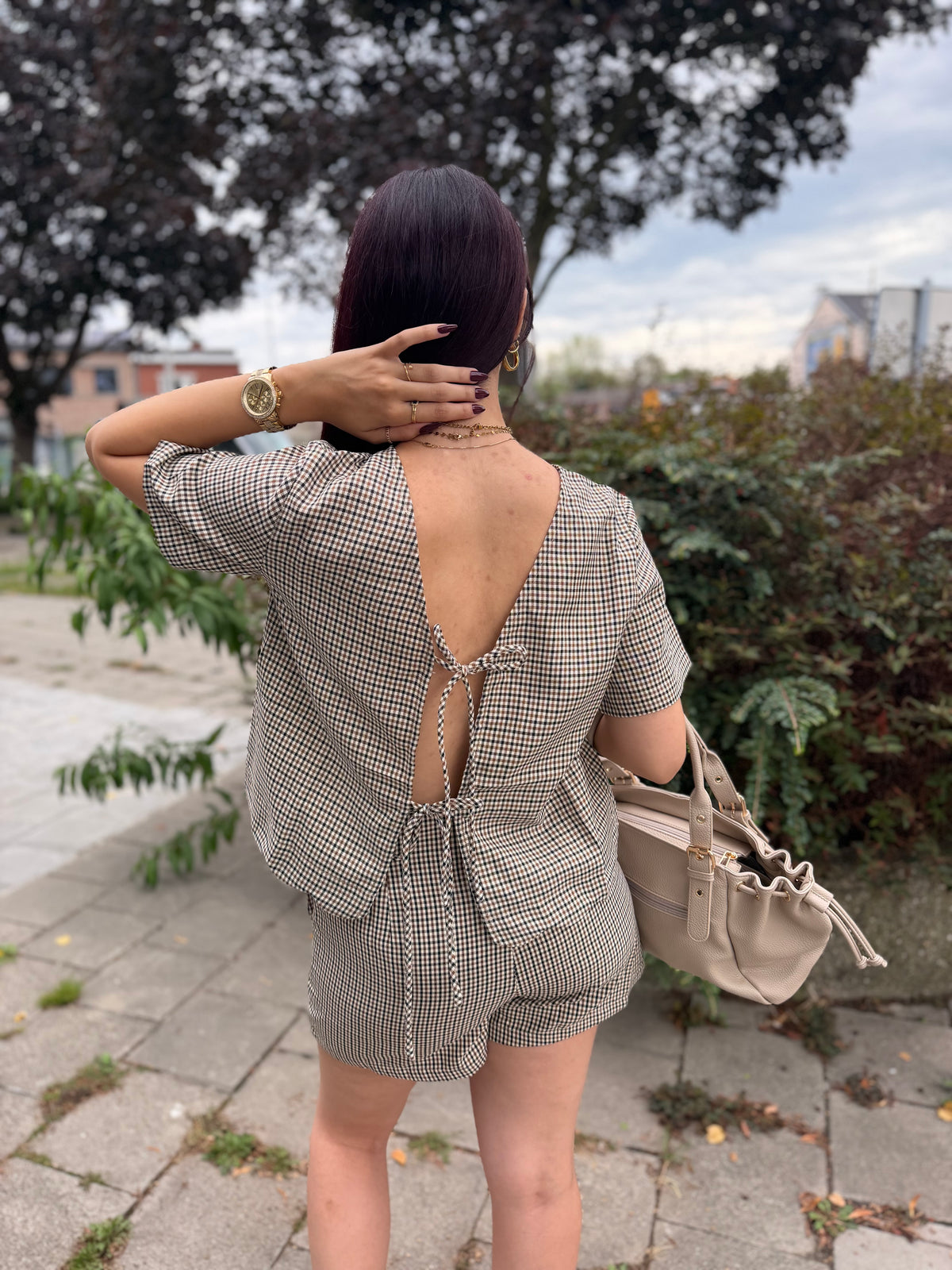 Blouse Taylor à carreaux