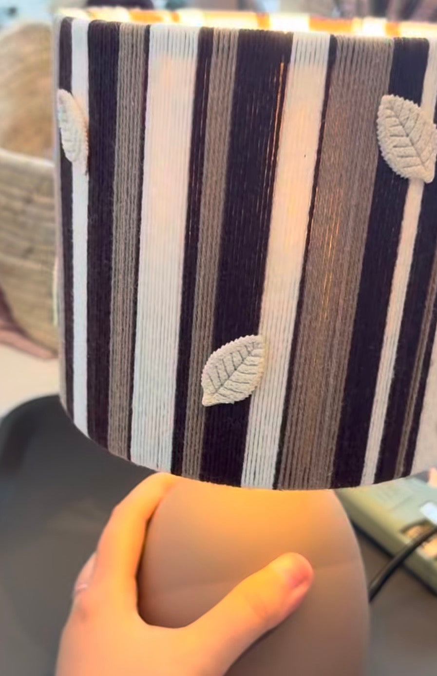 Dopamine immersive expérience : Personnalisation d’une lampe tissée 🤎✨