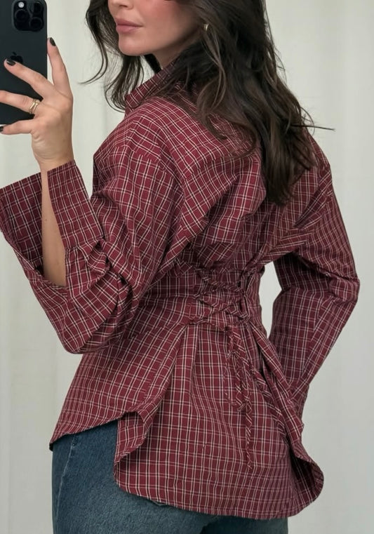 Chemise Colleen à carreaux