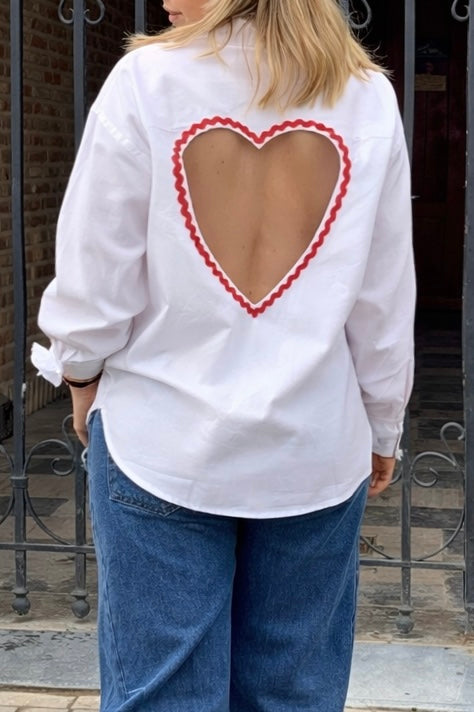 Chemise Secret Crush blanche