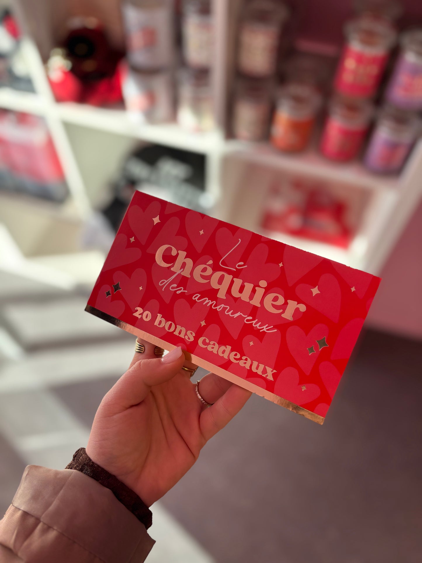 Chéquier bons pour amoureux