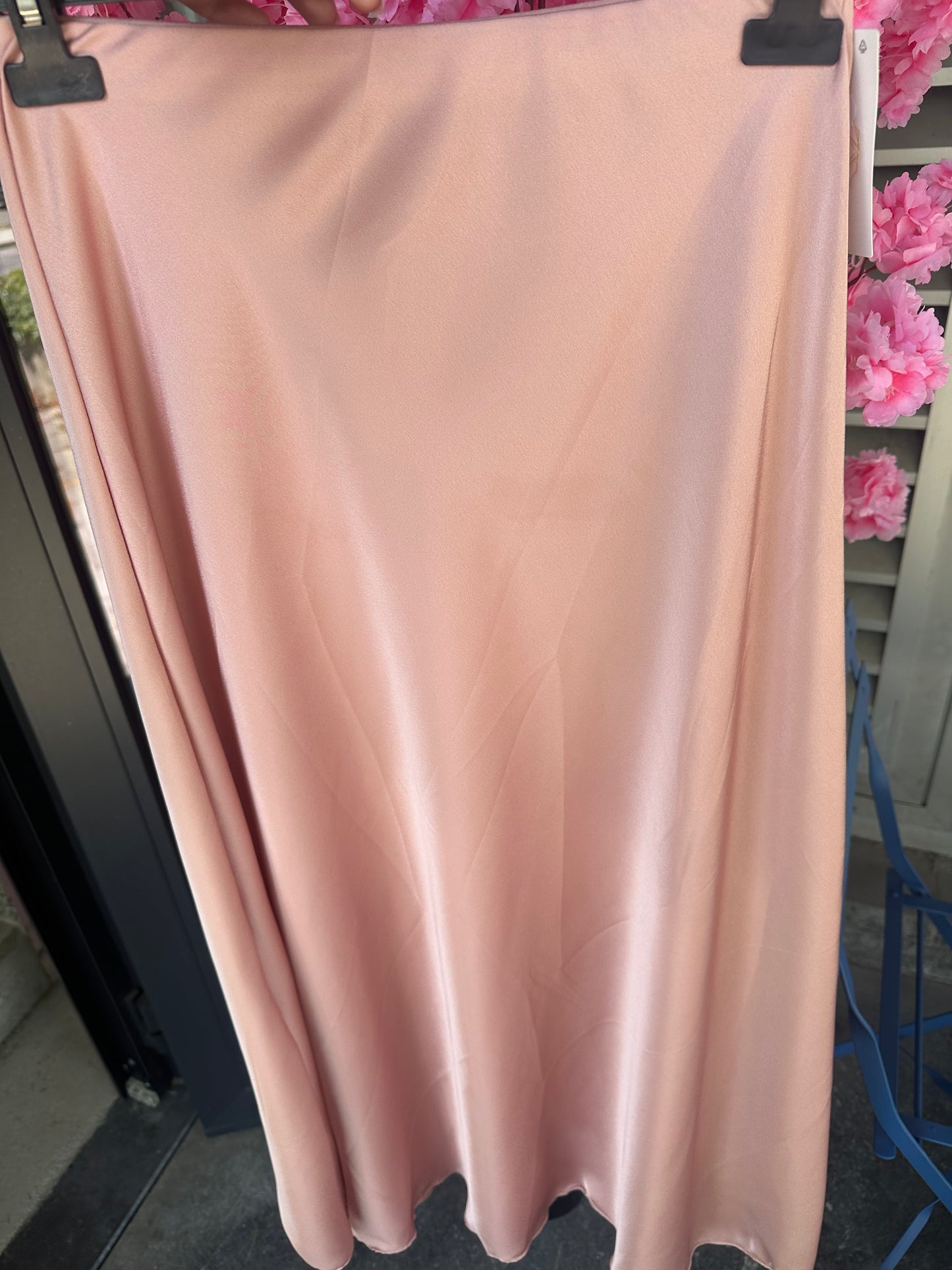 Jupe en satin diverses coloris