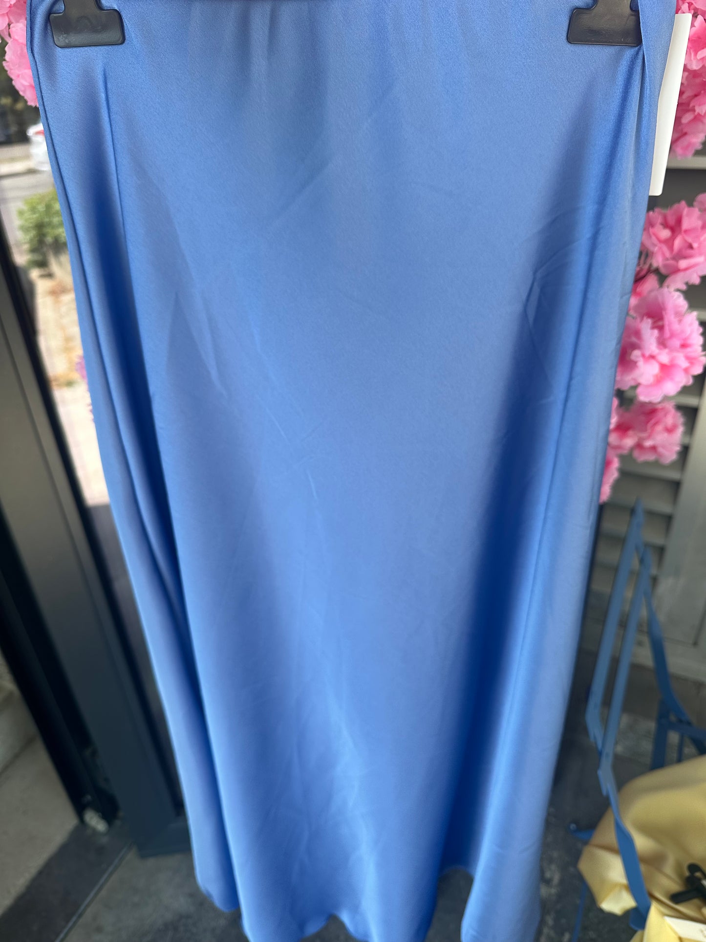 Jupe en satin diverses coloris