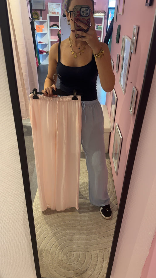 Pantalon fluide divers coloris