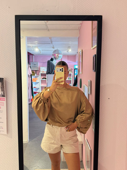Blouse Claire satinée divers coloris
