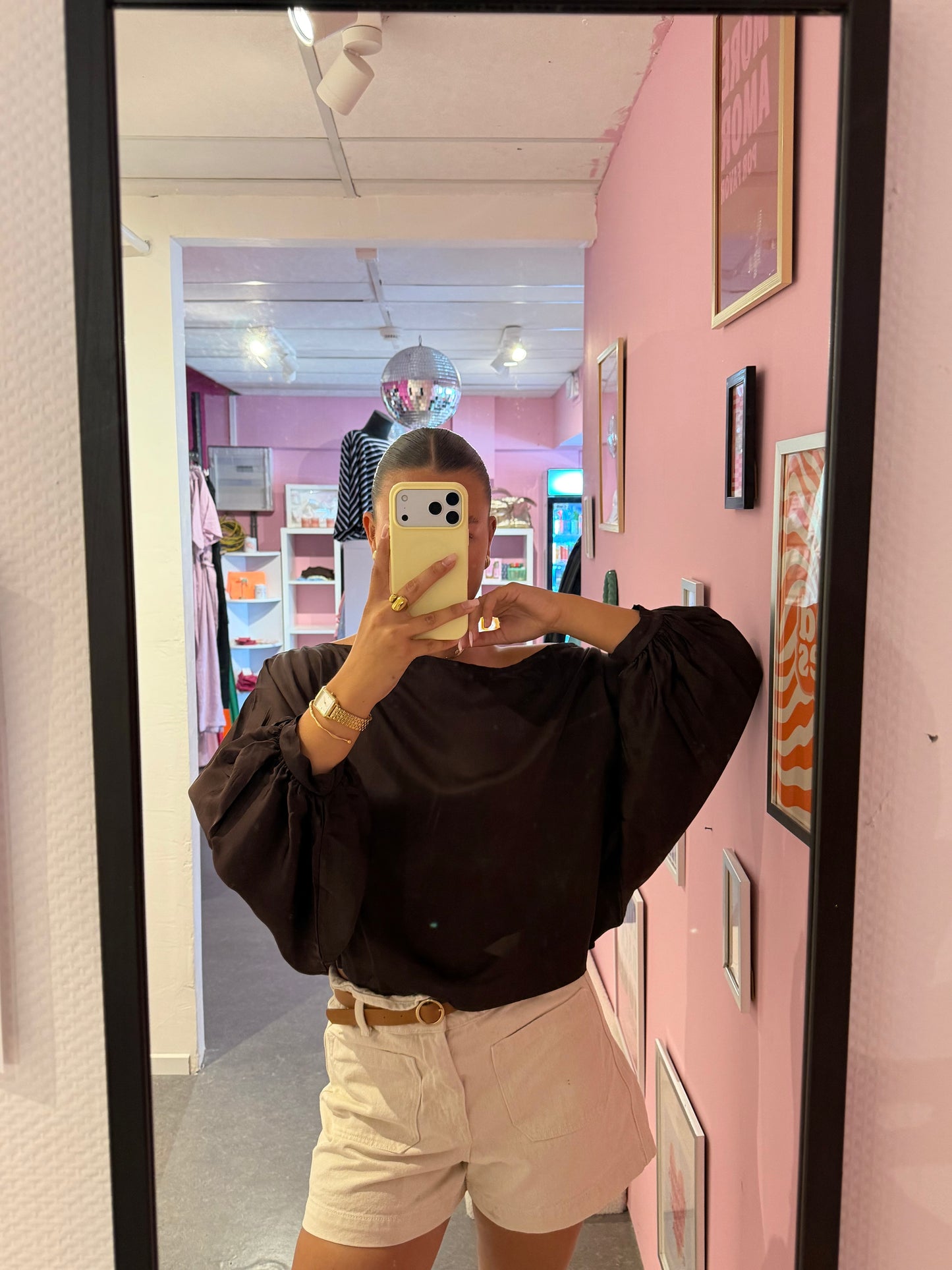 Blouse Claire satinée divers coloris