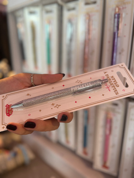 Bic à paillettes - pipelette