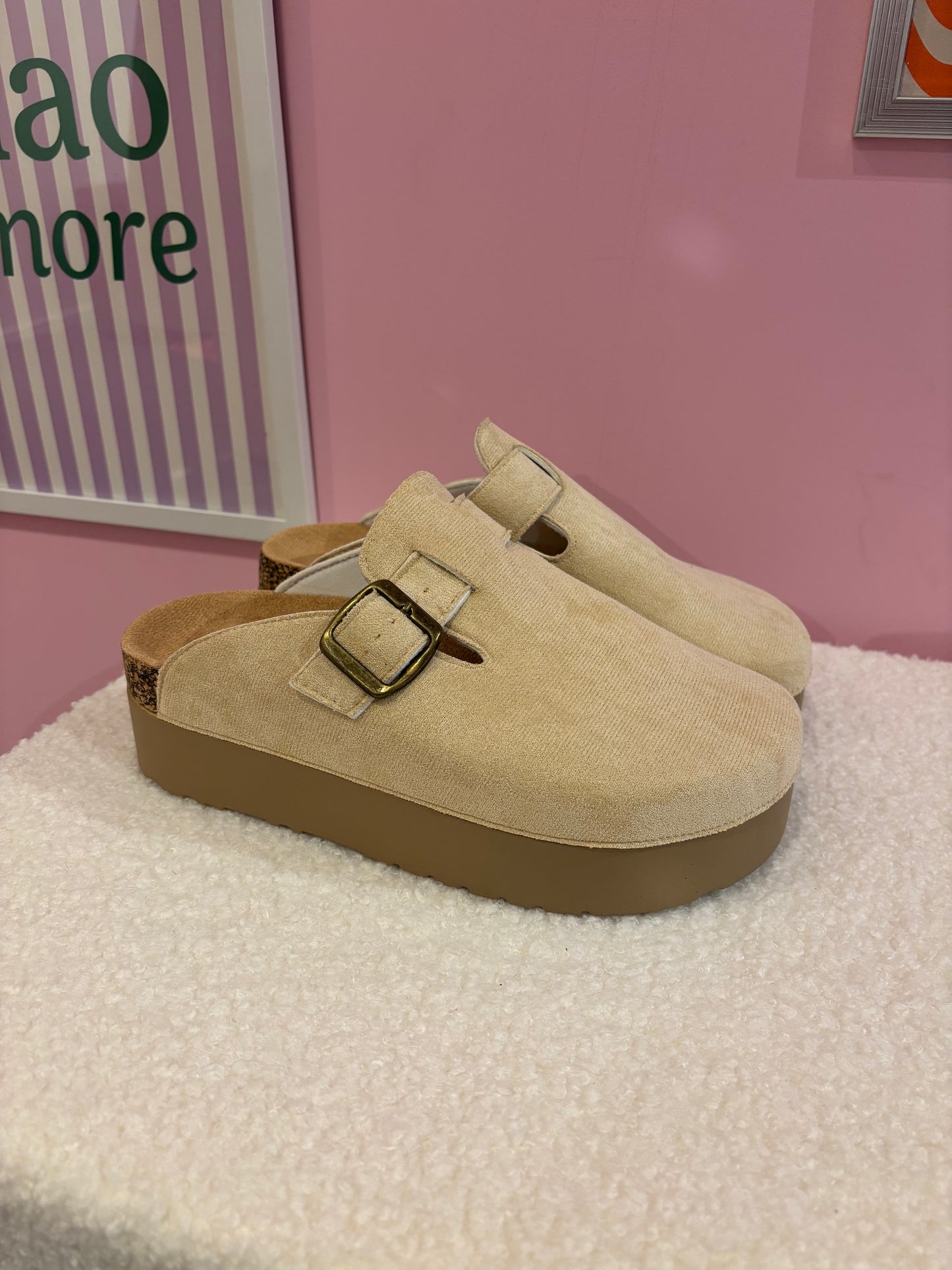 Chaussures Birky beige