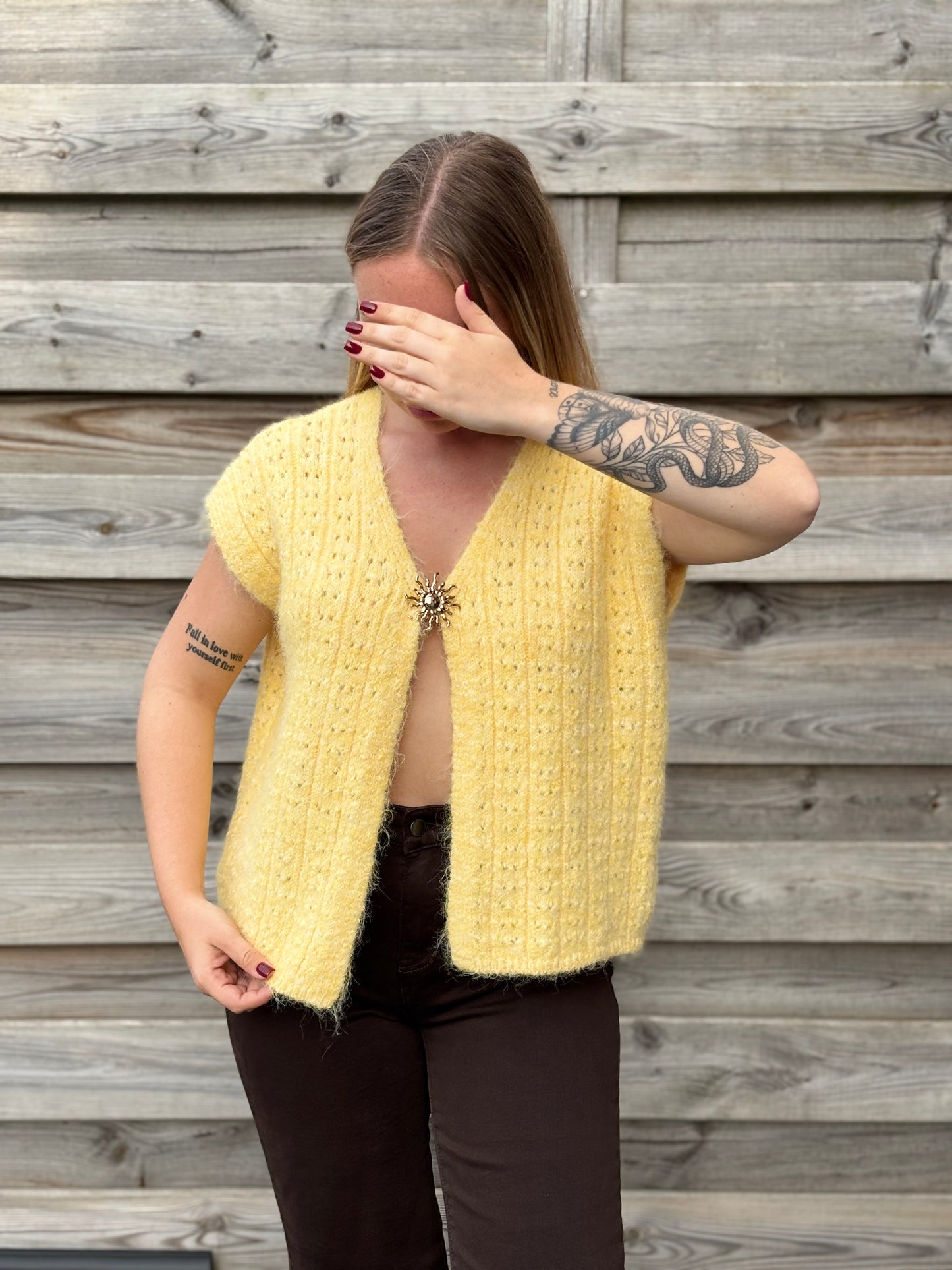 Gilet Denise simple différentes couleurs