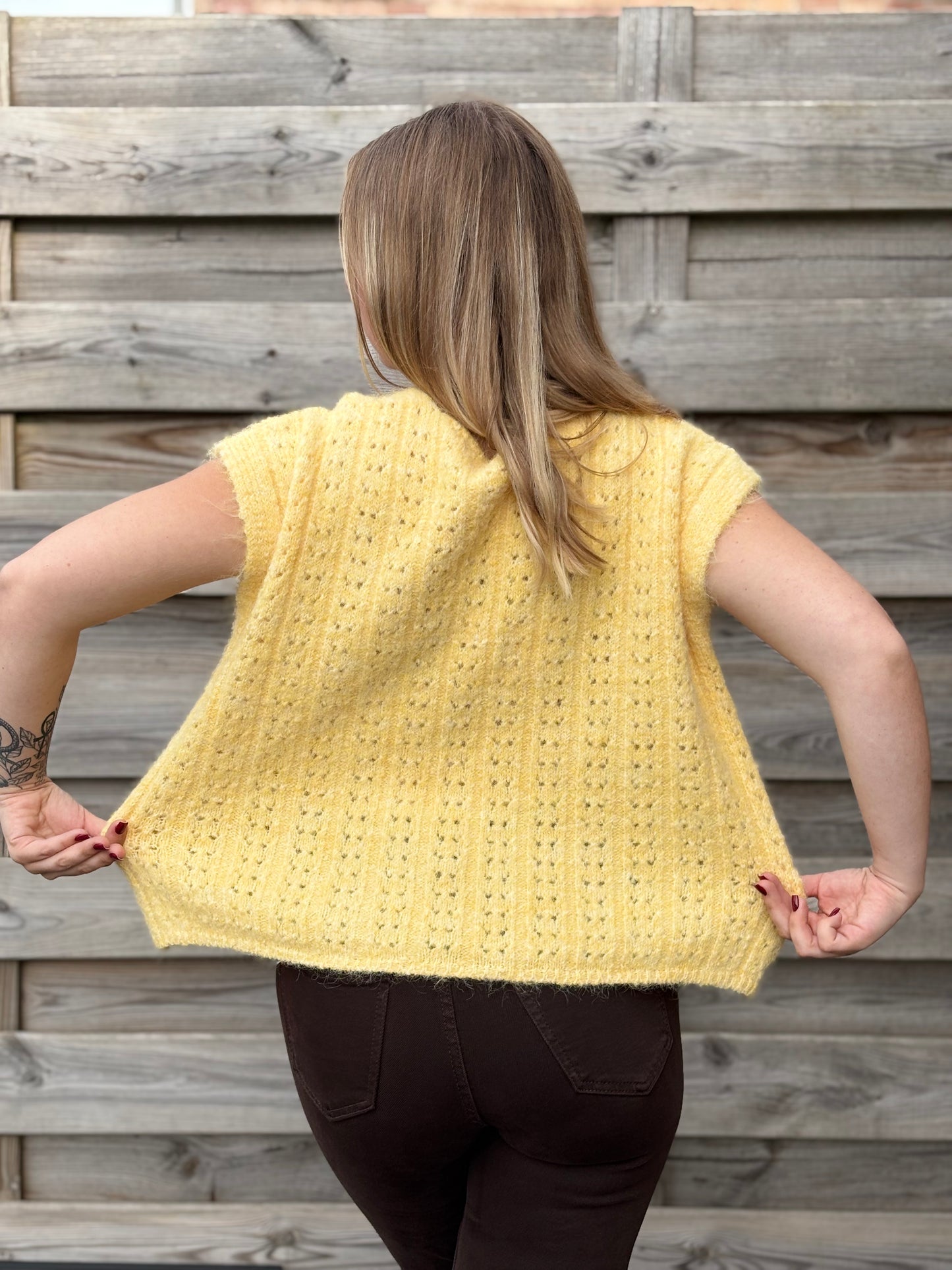 Gilet Denise simple différentes couleurs