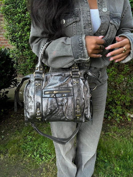 Sac Ciaga anthracite brillant Moyen