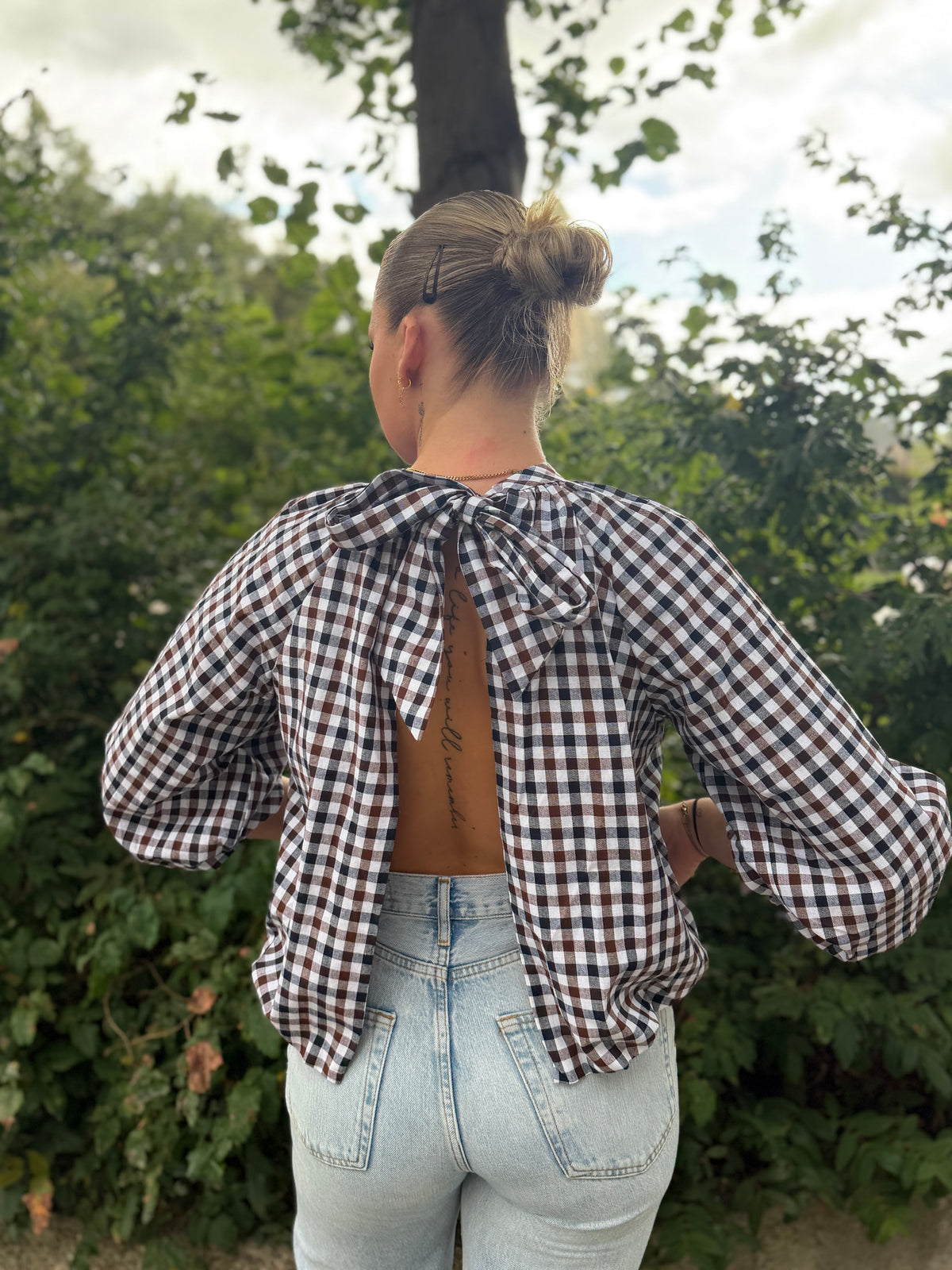 Chemise Adèle dos nu