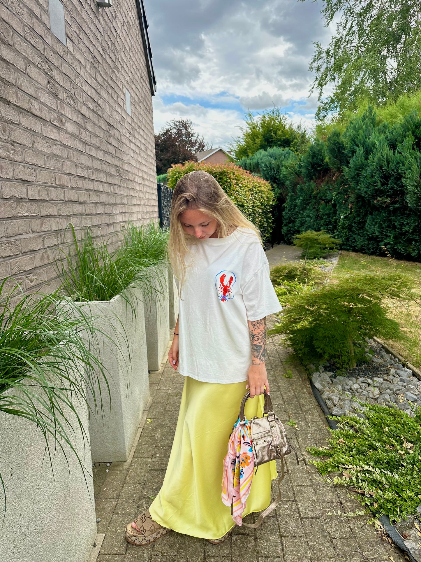 T-shirt Homard Citron