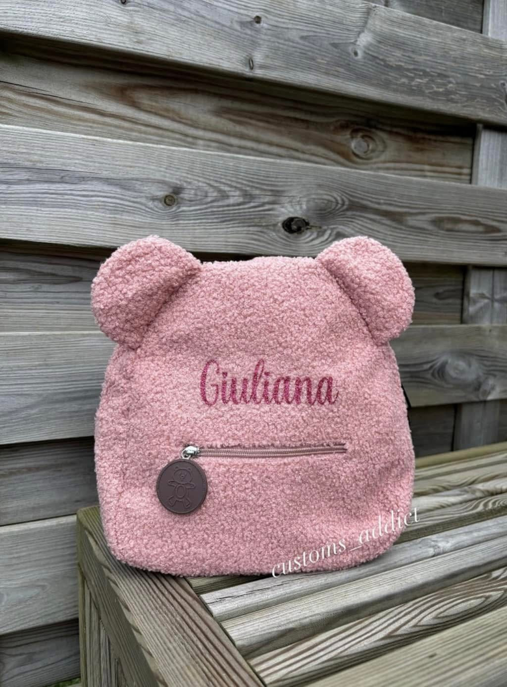 Sac ourson rose 🧸