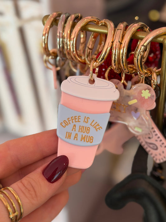 Porte clé mug café
