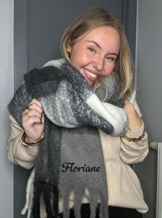 Écharpe Auburn Noire Personnalisable