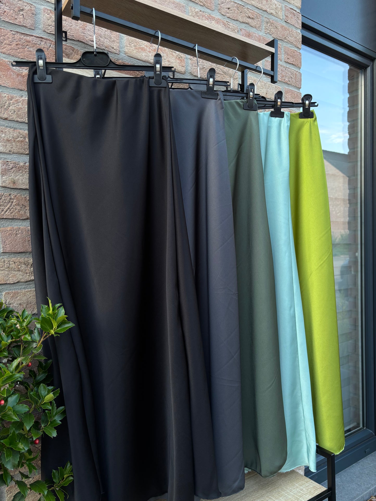 Jupes en Satin diverses variantes
