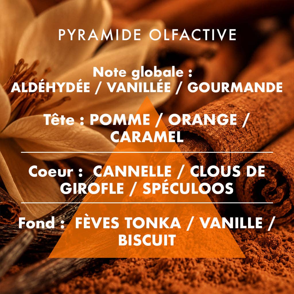 Bougie parfumée - Cannelle douce