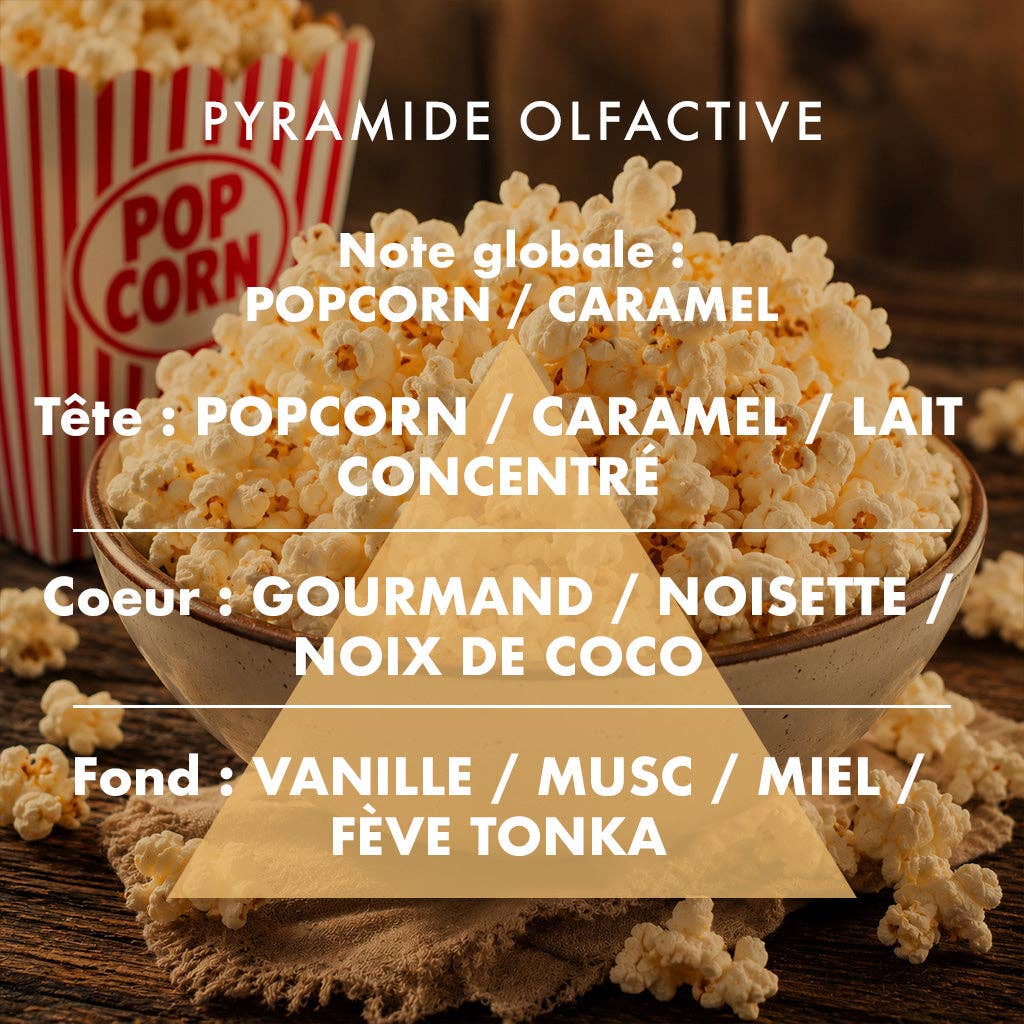 Bougie parfumée - Popcorn