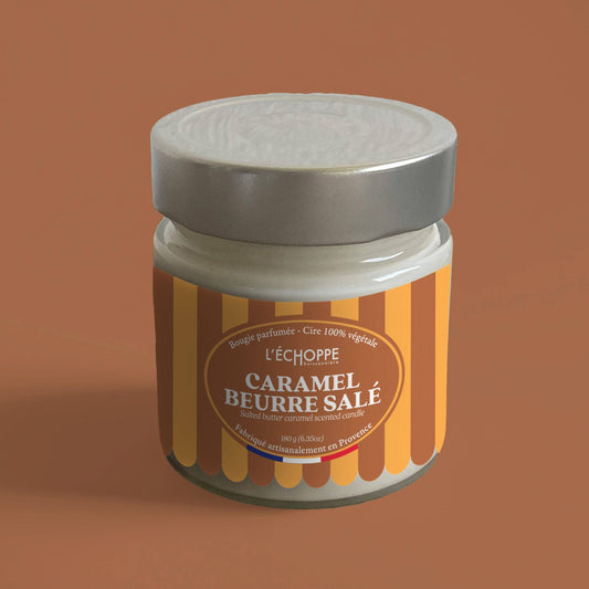 Bougie parfumée - Caramel beurre salé